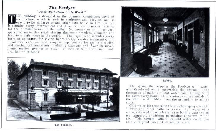 CUTTER'S OFFICIAL GUIDE TO HOT SPRINGS, ARKANSAS. vist0057e